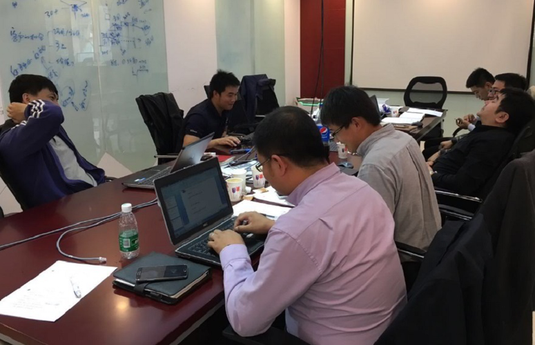 Third phase of new sales training in